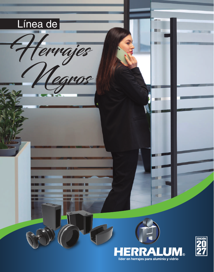 Portada de 2027 Folleto Herrajes Negros