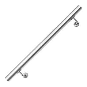 BARANDAL MURO- PASAMANOS CON TUBO DE 1 1/2"