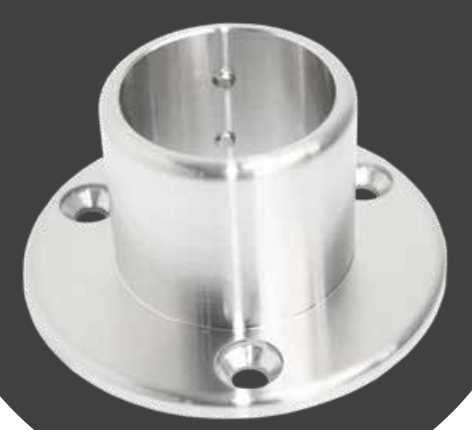 Base Redonda Acero Inox Satin 
