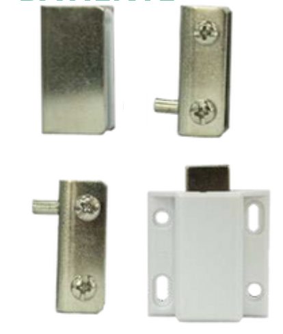 Bisagra Magneto para Vitrina Batiente 