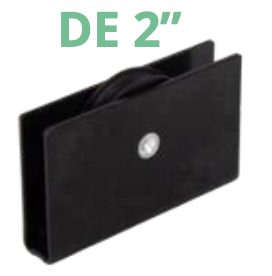 Carr. DAWH para pta. de 2" embalada (Bolsa con 100 pzas.) 