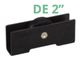Carr. DAWH para vent. de 2" embalada (Bolsa con 100 pzas.) 