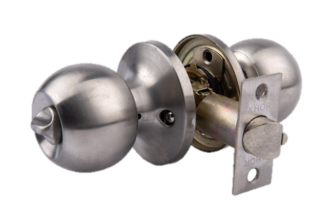 Cerradura de pomo para baño