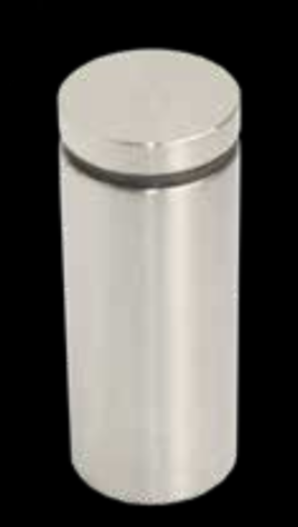 Soporte Tubular 25X60 Acero Inox Satin 30.40