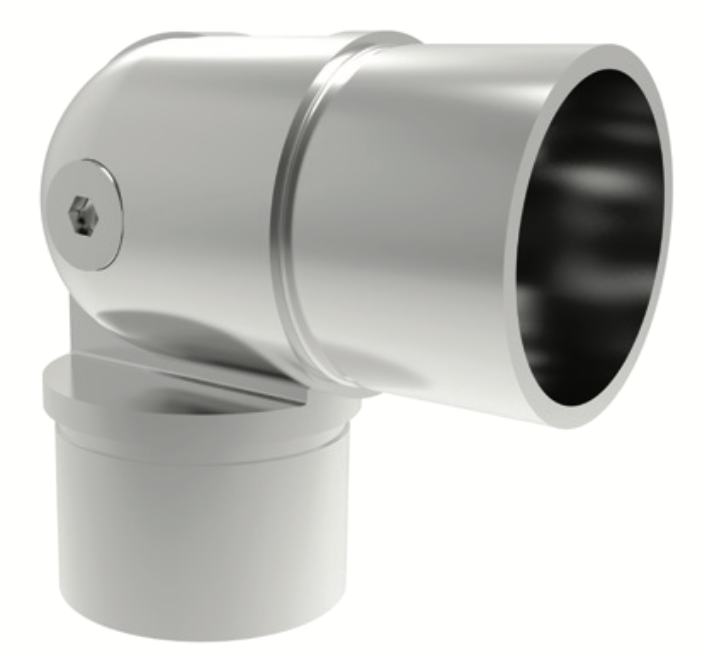 Codo ajustable de 0 a 90° para
tubo de 38.1mm