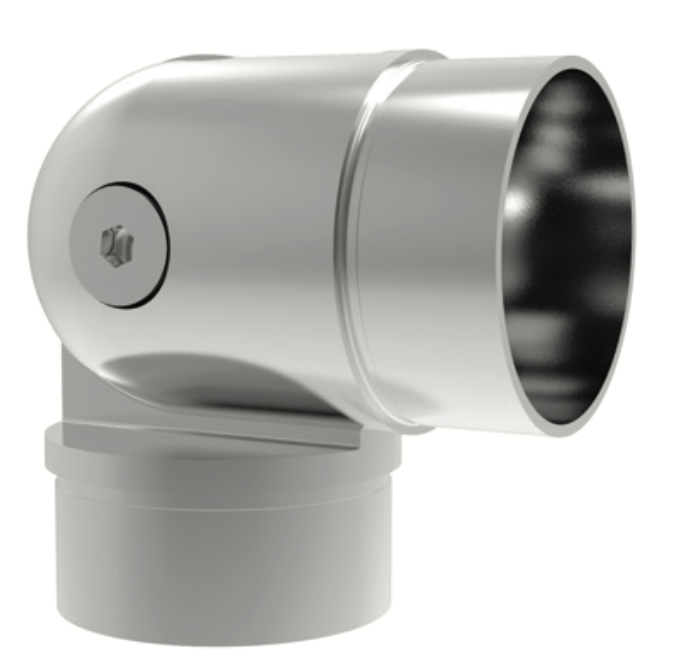 Codo ajustable de 0 a 90° para
tubo de 50.8mm