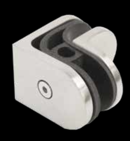 Conector Esquinero Curvo Acero Inox Satín 