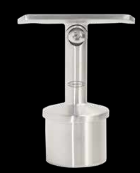 Conector Articulado para Barandal 1-1/2 Acero Inox Satín 