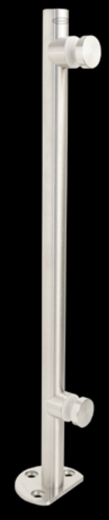 Miniposte DAWH Sólido Satín de 50 cm (Incluye Expansor y Tornillo de Acero Inox.) 