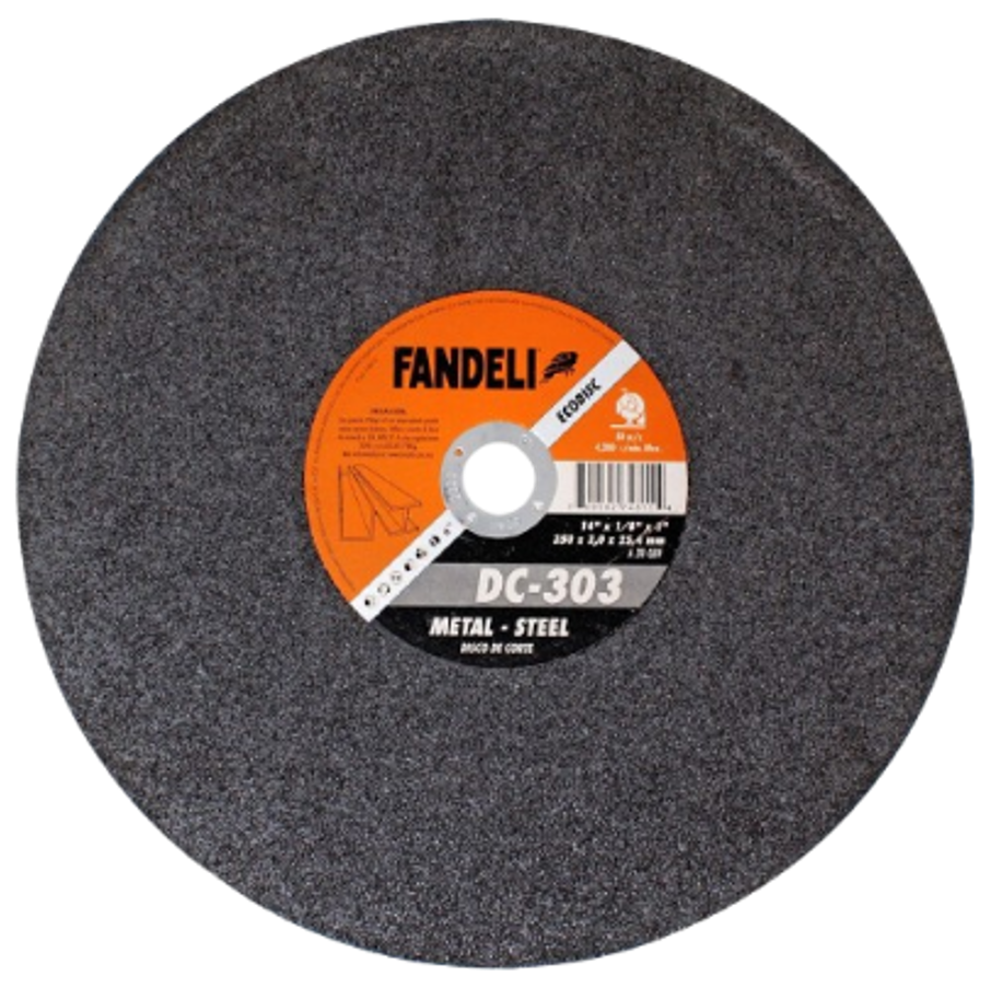 Disco para corte de metal 14" Fandeli