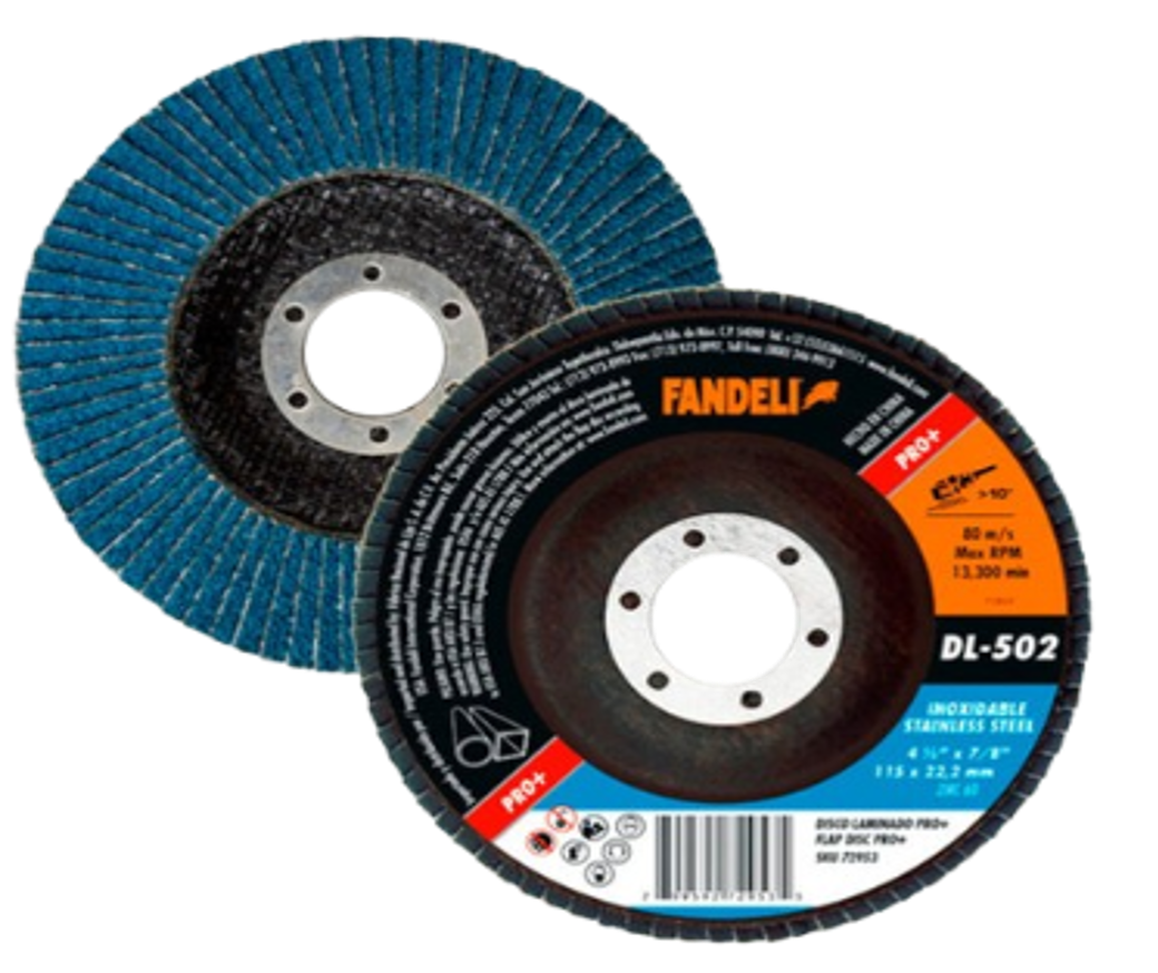 Disco Laminado 4-1/2" Fandeli G-60