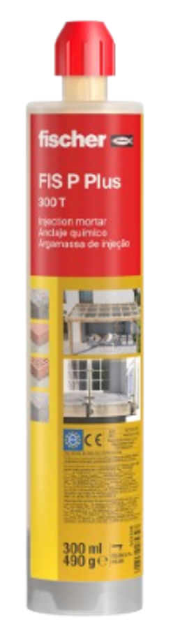Anclaje químico de poliéster de inyección FIS P PLUS 300 T  Fischer