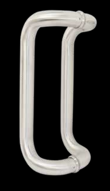 Jaladera para Cristal tipo D (Medida entre centros 305 mm)
