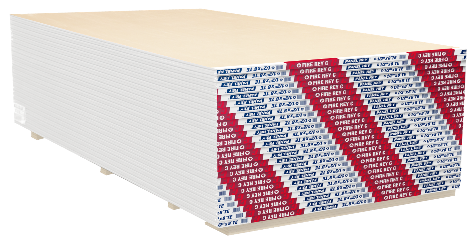 Panel de Yeso Fire Rey 12MM