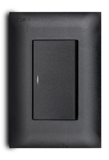 Placa con Apagador Sencillo