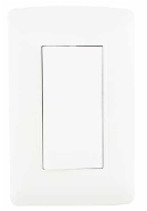 Placa con Apagador Sencillo