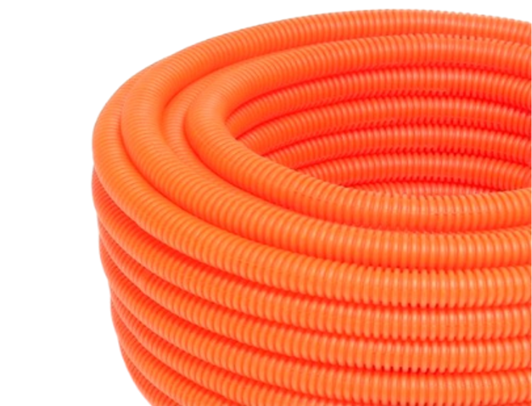 POLIDUCTO CORRUGADO NARANJA 3/4"