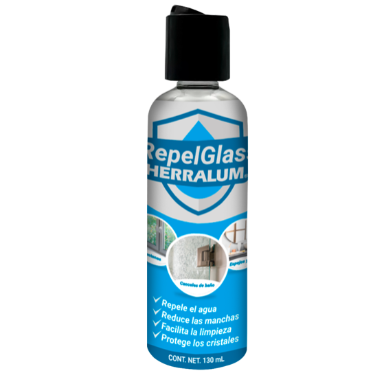 REPELENTE DE AGUA HERRALUM, 130ML (REPELGLASS)