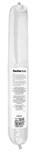 Sellador de poliuretano Negro Purflex Fischer