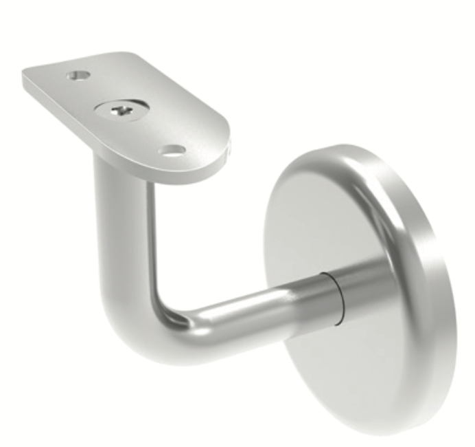 Soporte muro a tubo de 50.8mm
con tapa plana