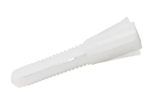 Taquete de plástico con Rosca