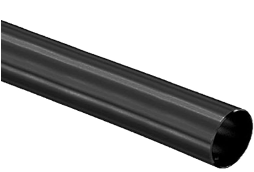TUBO 304 ACERO INOX, CAL 18 , 2", REDONDO NEGRO